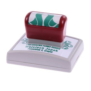 Duża pieczątka automatyczna księgowa DF 90130 